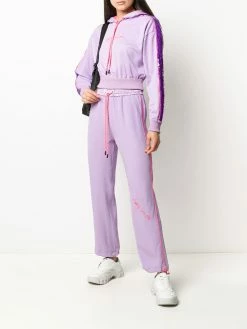 Iceberg sweat à capuche crop à lien de resserrage