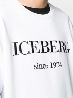 Iceberg pull à logo brodé