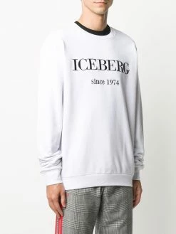 Iceberg pull à logo brodé