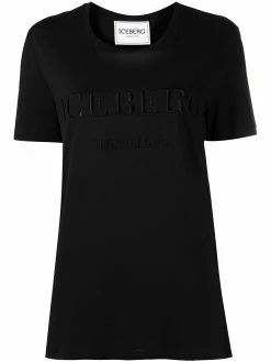 Iceberg t-shirt à logo brodé