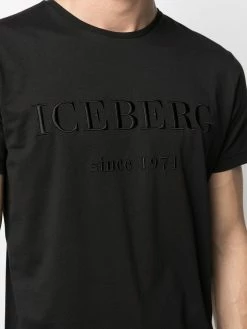 Iceberg t-shirt à logo brodé