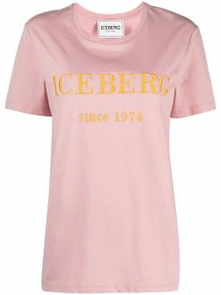 Iceberg t-shirt à logo brodé