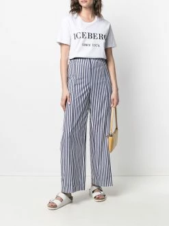 Iceberg t-shirt à logo brodé