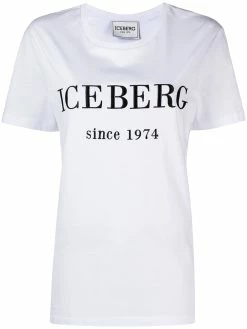 Iceberg t-shirt à logo brodé
