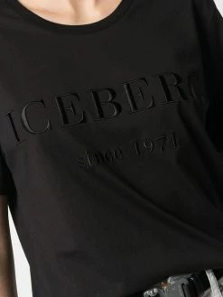 Iceberg t-shirt à logo brodé