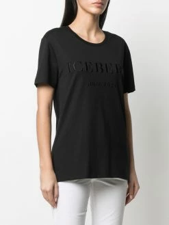 Iceberg t-shirt à logo brodé