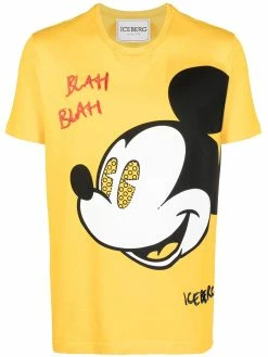 Iceberg t-shirt à imprimé Mickey
