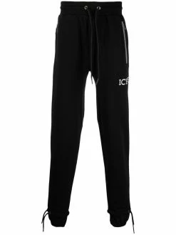 Iceberg pantalon de jogging à logo imprimé