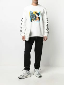 Iceberg pantalon de jogging à logo imprimé