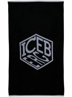 Iceberg serviette de bain à logo imprimé
