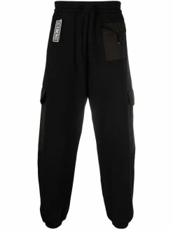 Iceberg pantalon de jogging à détail logo