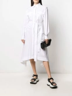 Iceberg robe-chemise à taille ceinturée
