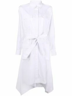Iceberg robe-chemise à taille ceinturée