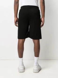 Iceberg short de sport à logo intarsia