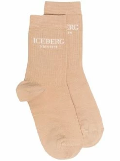 Iceberg chaussettes nervurées à logo