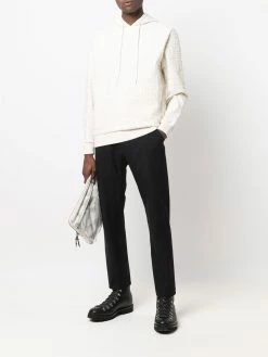 Iceberg hoodie à motif monogrammé en relief