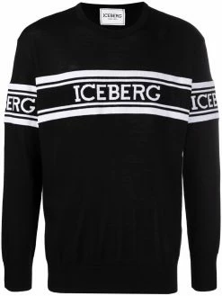 Iceberg pull à logo brodé