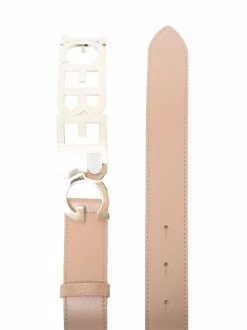 Iceberg ceinture en cuir à plaque logo