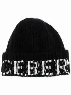 Iceberg bonnet à logo en intarsia