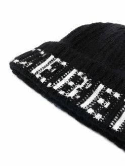 Iceberg bonnet à logo en intarsia