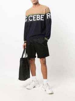 Iceberg pull en maille à logo