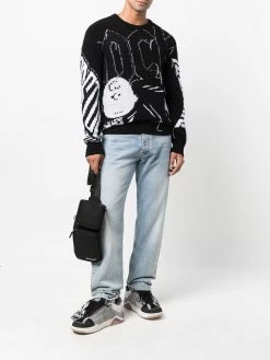 Iceberg pull Charlie Brown en maille