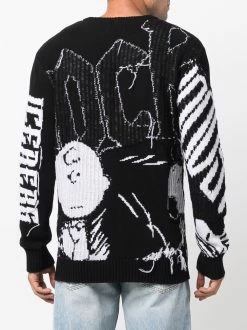 Iceberg pull Charlie Brown en maille