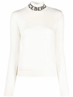 Iceberg pull à col montant