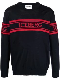 Iceberg pull à logo