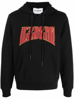 Iceberg hoodie à logo brodé