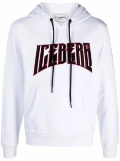 Iceberg hoodie à logo brodé