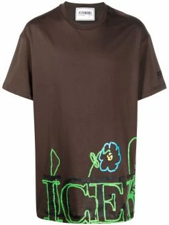 Iceberg t-shirt à logo imprimé