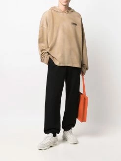 Iceberg hoodie à effet délavé