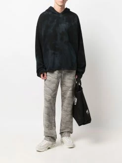 Iceberg hoodie à effet délavé