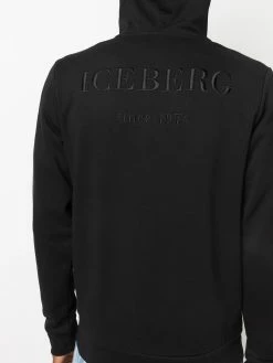 Iceberg hoodie à logo brodé