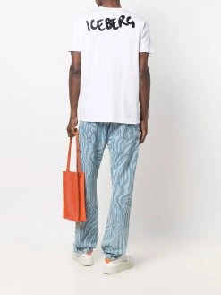 Iceberg t-shirt à logo imprimé