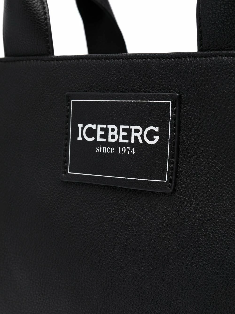 Iceberg Prix Abordable Sac à main médium à patch logo sacs cabas femme 4 Iceberg sac à main médium à patch logo