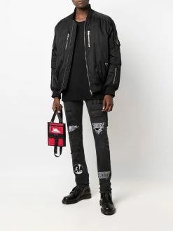 Iceberg jean skinny à détail de patch