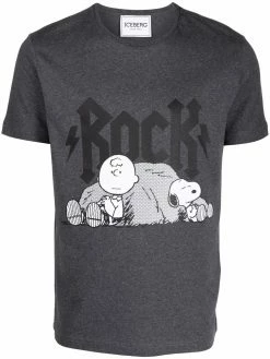 Iceberg t-shirt à logo imprimé