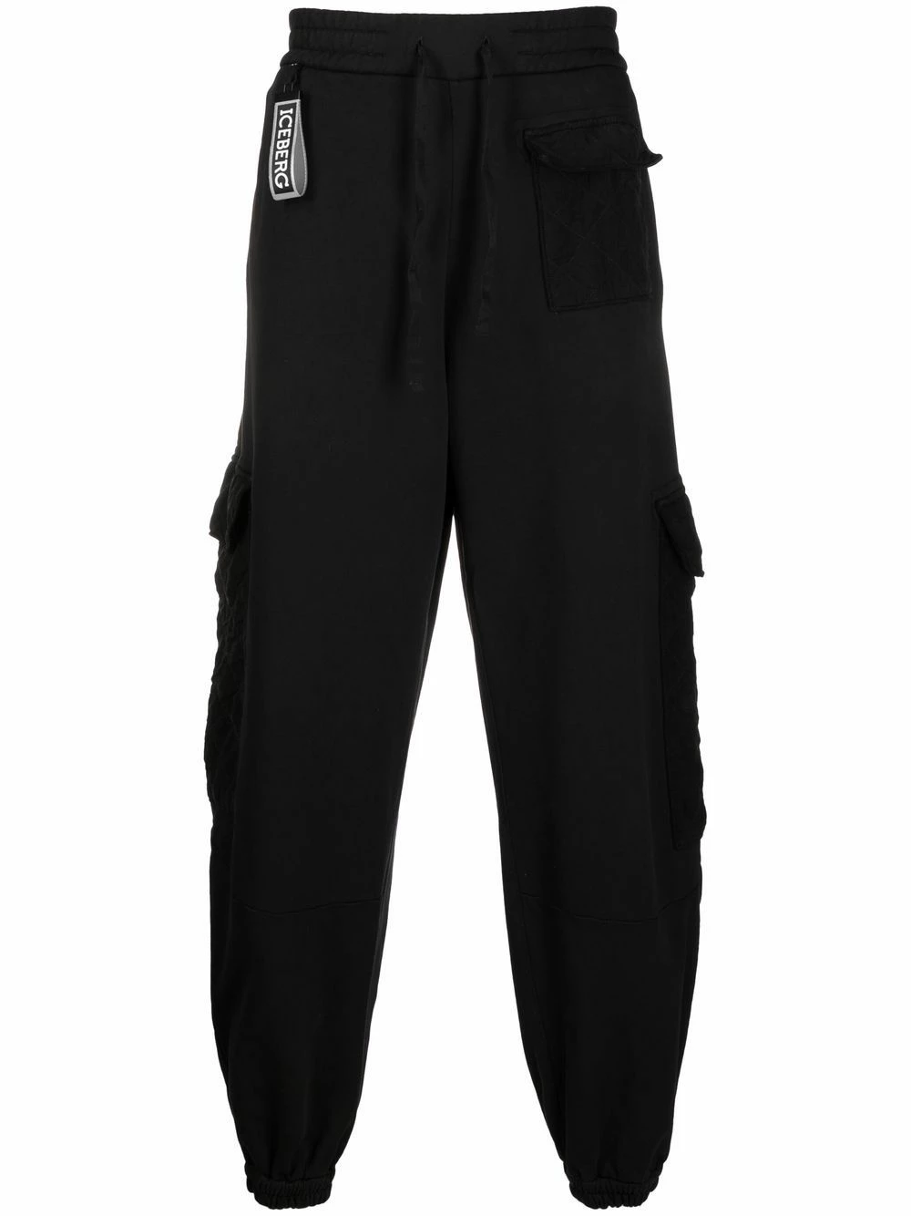 Iceberg Pantalon de jogging fuselé Discount En Ligne pantalons de survêtement homme 1 Iceberg pantalon de jogging fuselé