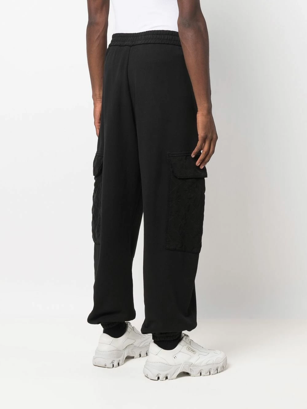 Iceberg Pantalon de jogging fuselé Discount En Ligne pantalons de survêtement homme 4 Iceberg pantalon de jogging fuselé