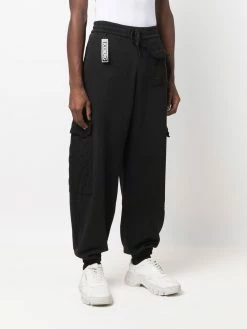 Iceberg Pantalon de jogging fuselé Discount En Ligne pantalons de survêtement homme 7 Iceberg pantalon de jogging fuselé