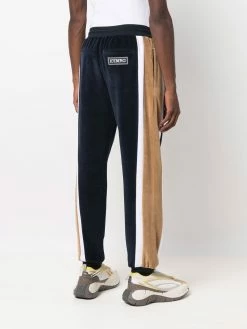 Qualité Supérieure Iceberg Pantalon de jogging colour block en velours pantalons de survêtement homme 8 Iceberg pantalon de jogging colour block en velours