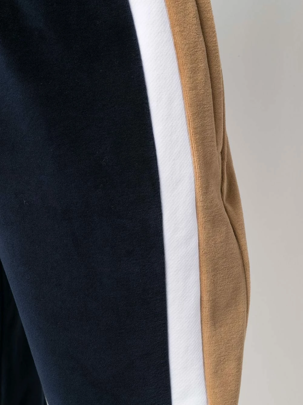 Qualité Supérieure Iceberg Pantalon de jogging colour block en velours pantalons de survêtement homme 5 Iceberg pantalon de jogging colour block en velours