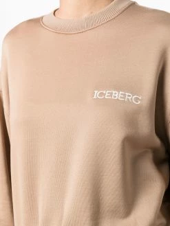Iceberg sweat à logo brodé