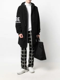 Iceberg parka longue à logo sur les manches