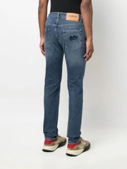 Iceberg embroidered logo skinny jeans